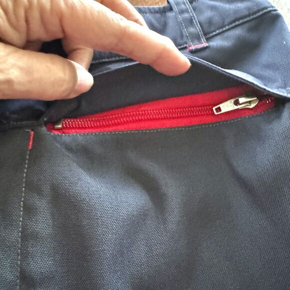 Sperry Top-Sider Women's Tech Board Shorts Nylon Supplex Navy/Red Sailing Size M - Picture 7 of 13